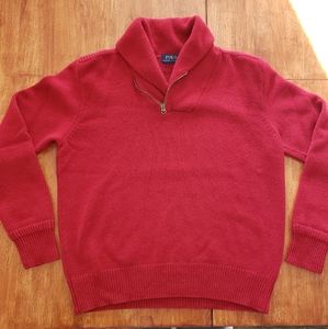 Polo ralph lauren shawl collar sweater